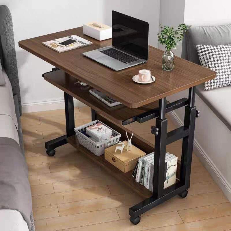 Desk Setup Minimalist - Tavolino mobile, comodino, camera da letto,