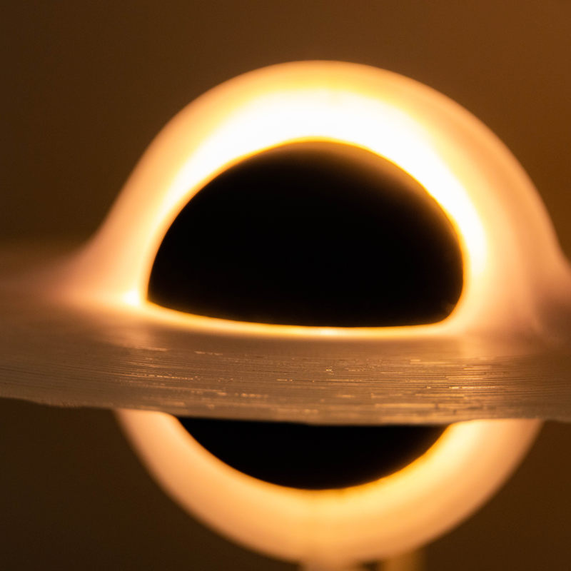Lampada Notturna Blackholes a  - Desk Setup Lamp recensione e prezzo