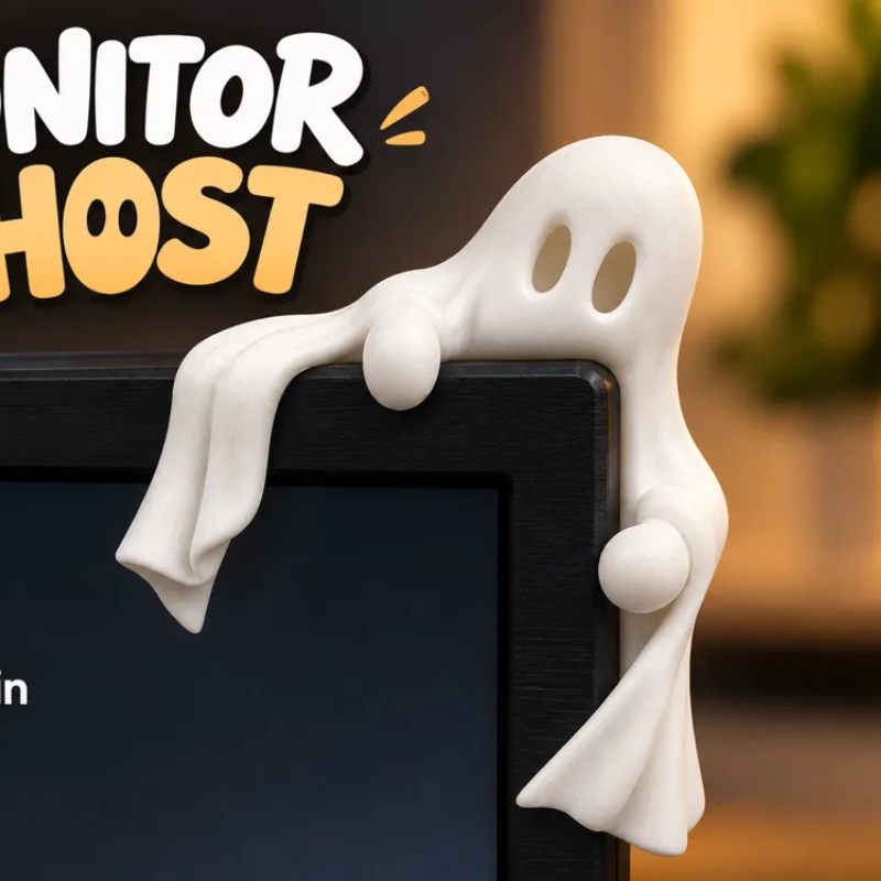 Piccolo ornamento a forma di f - Setup Desk Monitor recensione e prezzo